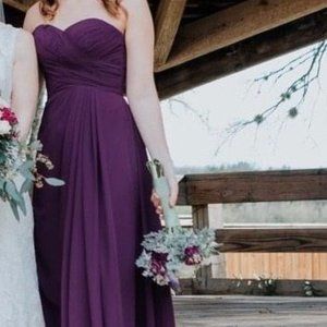 Azazie Arabella Allure Bridesmaid Dress (Grape)